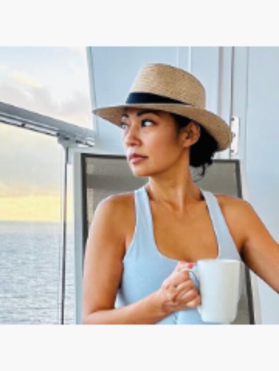 UPF 50+ Packable Fedora Sun Hat Adjustable Wind-Resistant main image 4